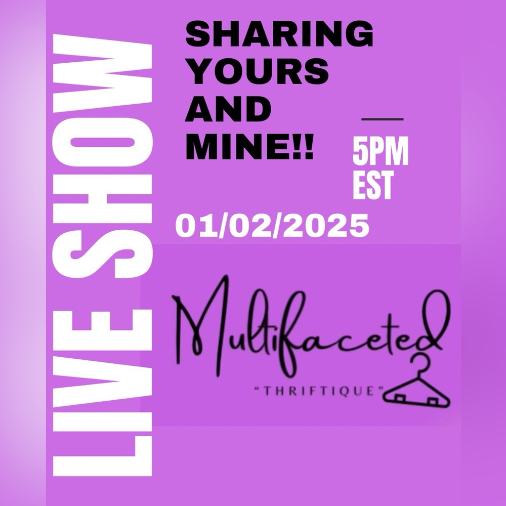 SHARING YOURS AND MINE 1/2/2025 🥳🥳🥳🥳
